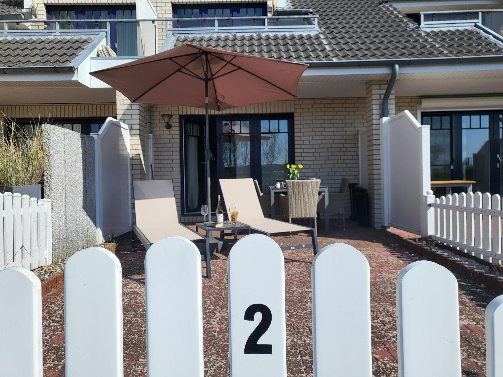 Ferienwohnung Deichglueck - Direkt Am Boehler Sandstrand Sankt Peter-Ording Eksteriør billede