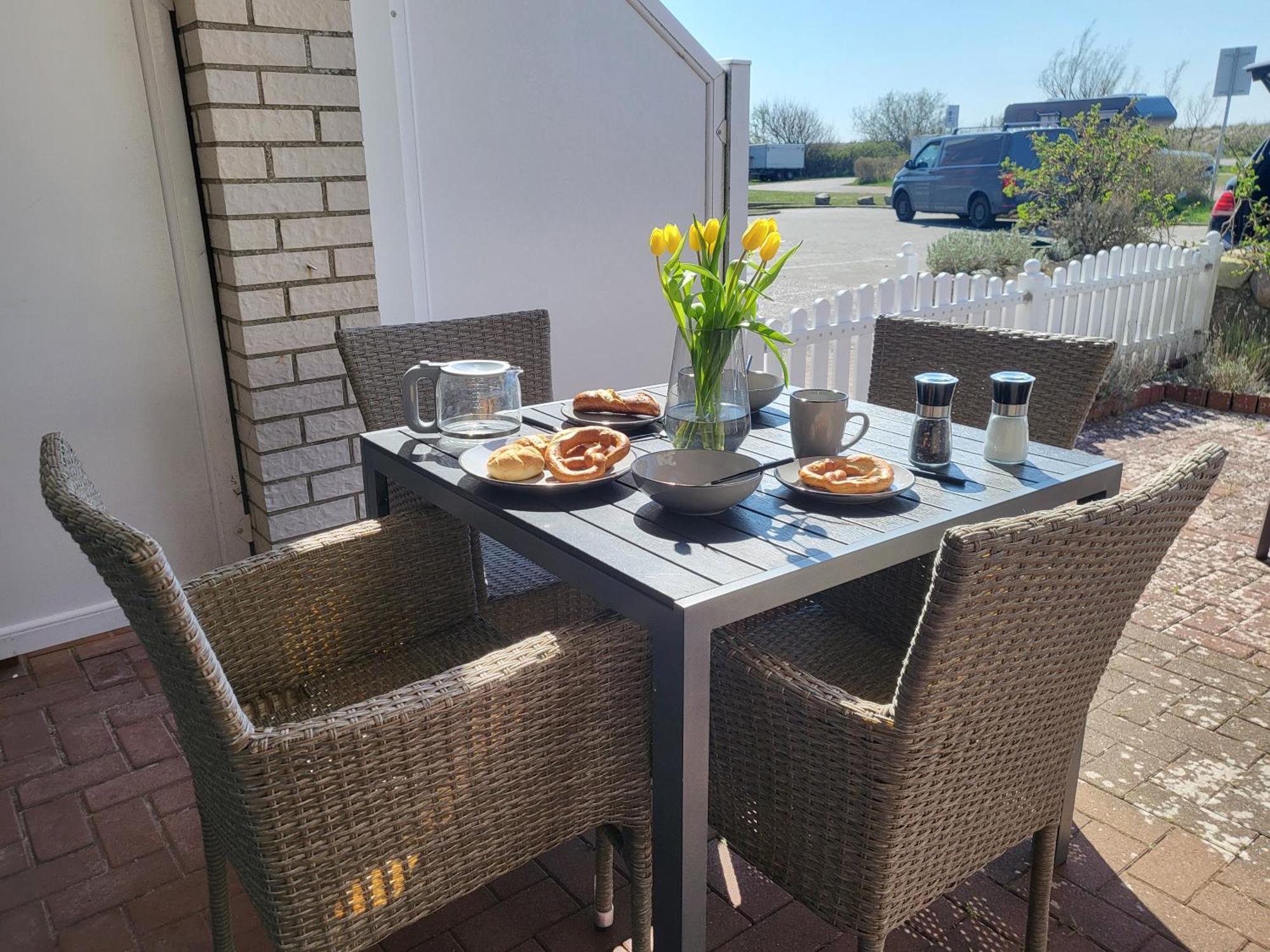 Ferienwohnung Deichglueck - Direkt Am Boehler Sandstrand Sankt Peter-Ording Eksteriør billede