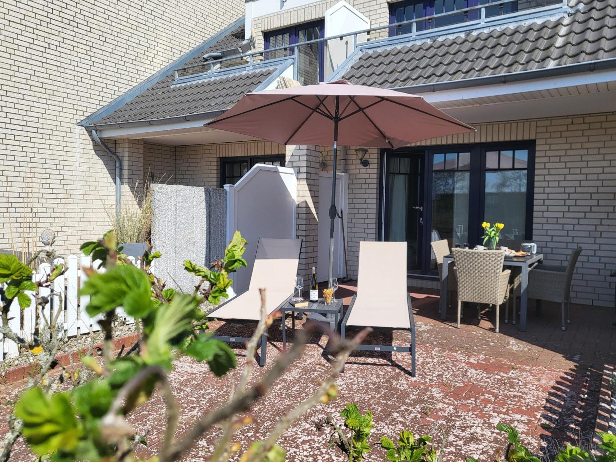 Ferienwohnung Deichglueck - Direkt Am Boehler Sandstrand Sankt Peter-Ording Eksteriør billede