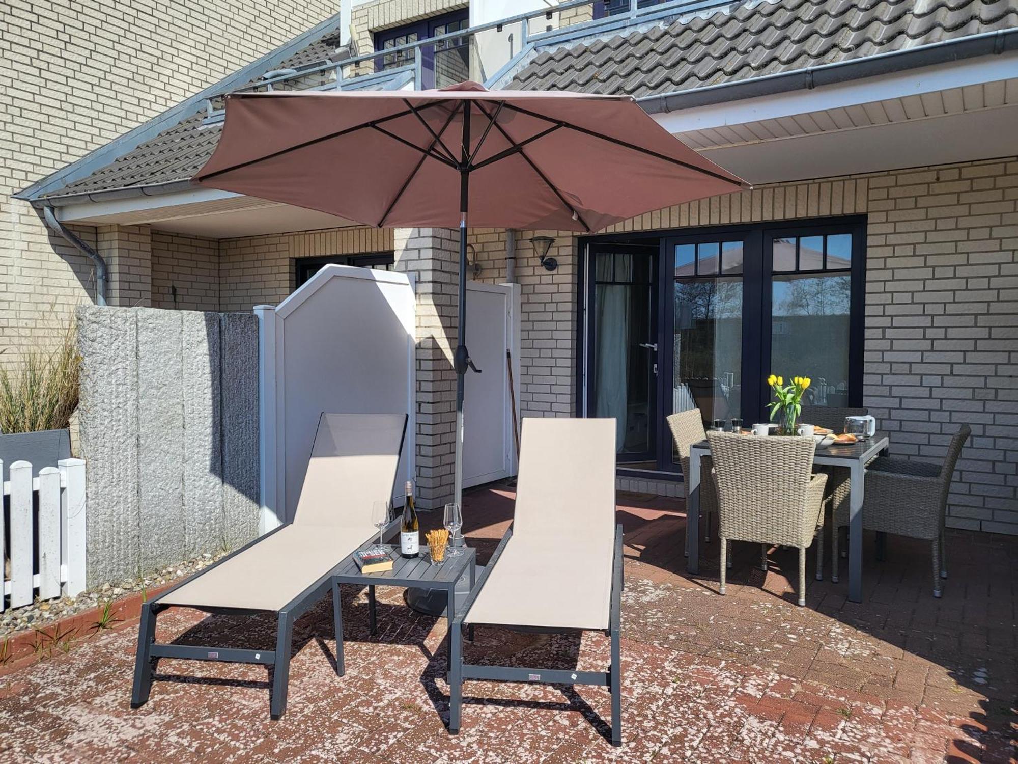 Ferienwohnung Deichglueck - Direkt Am Boehler Sandstrand Sankt Peter-Ording Eksteriør billede